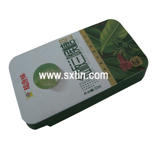 Sliding exotic flavor candy box